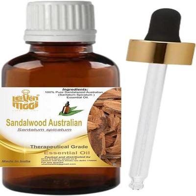 Levenmooi Sandeltræ Australsk (Santalum spicatum) Ren & Naturlig Æterisk Olie Glas af Terapeutisk Kvalitet