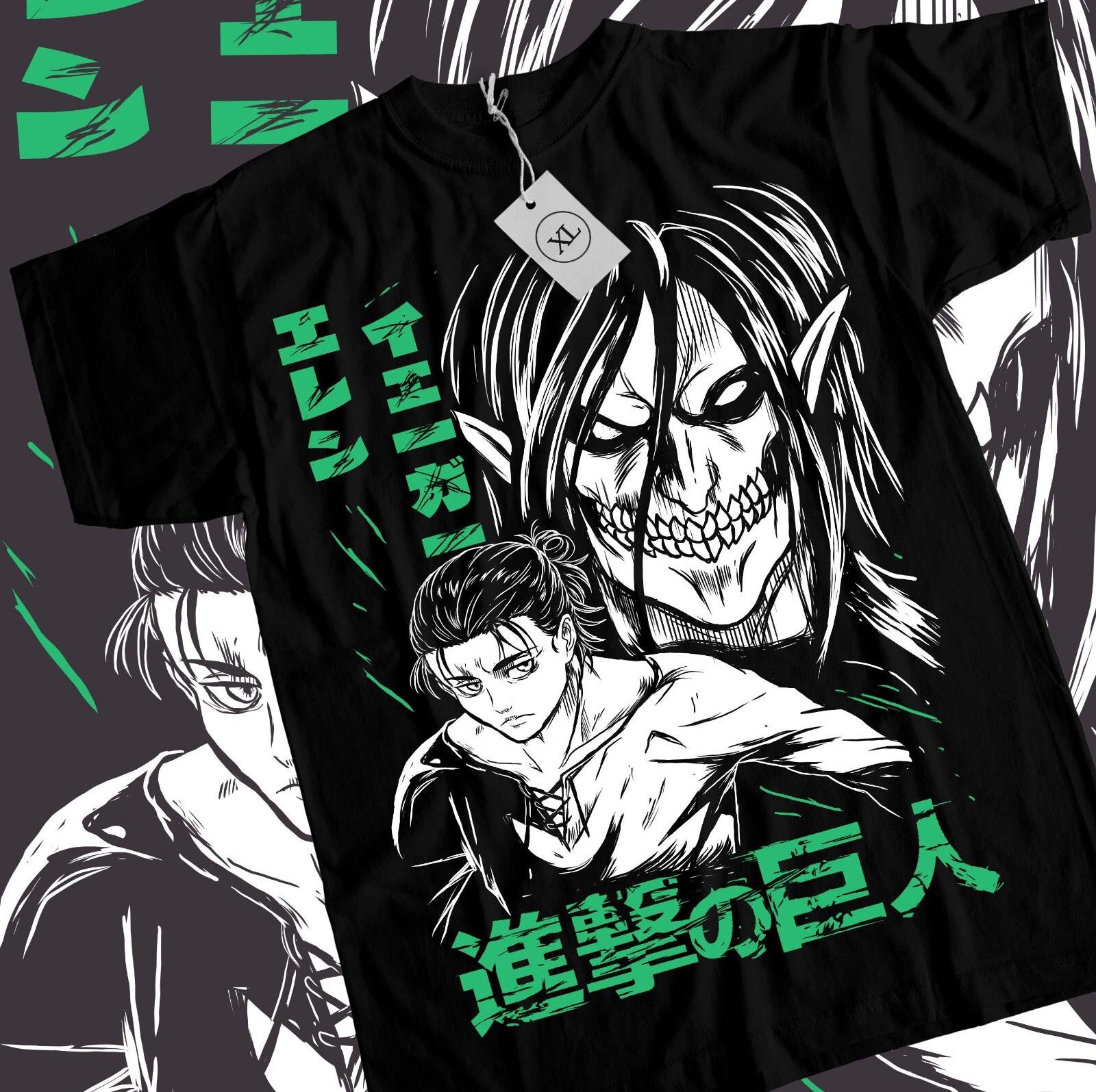 Eren Yeager T shirt Shingeki No Kyojin Attack on Titan M