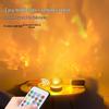 Rotating LED Ripple Atmosphere Lamp Speaker: Bedside Music & Night Light