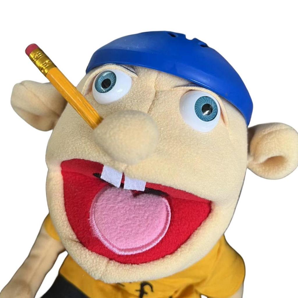 Jeff the Cross-Border Hand Puppet: Interactive Plush Toy for Kids' Early Education