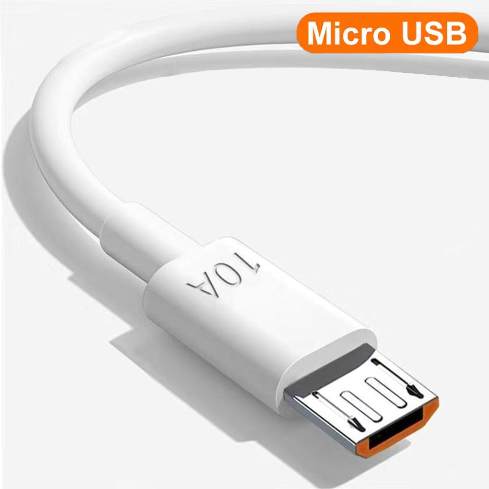 

NNBILI Universal 10A Micro USB Cable Speed Fast Charging USB Cord For Samsung Galaxy S7 S6 PS4 MP3 TV Andriod Phones Data Cables 1m&USB-A to Micro USB белый