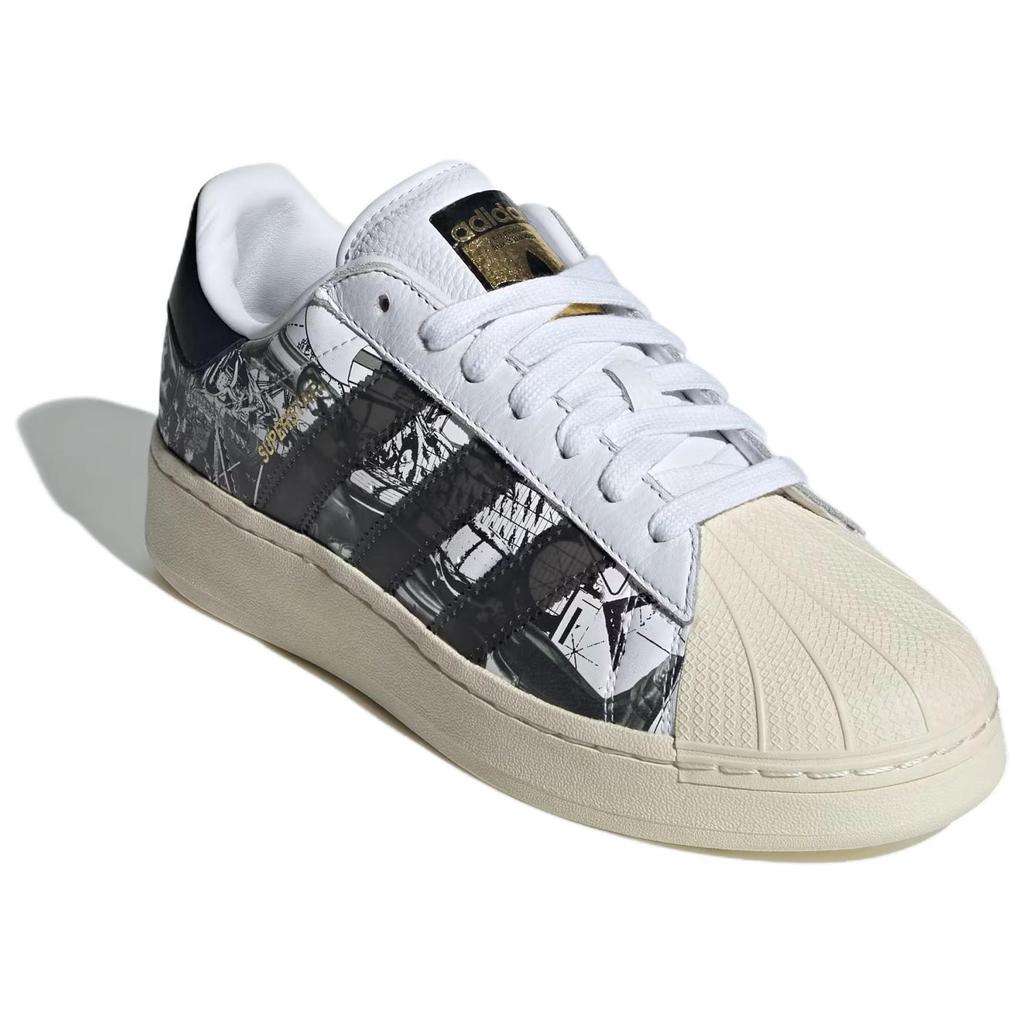 adidas Star Wars x Nanzuka x Superstar XLG R2-D2 and C-3PO Unisex Sneakers White Cloud-White Core-Black IF9249