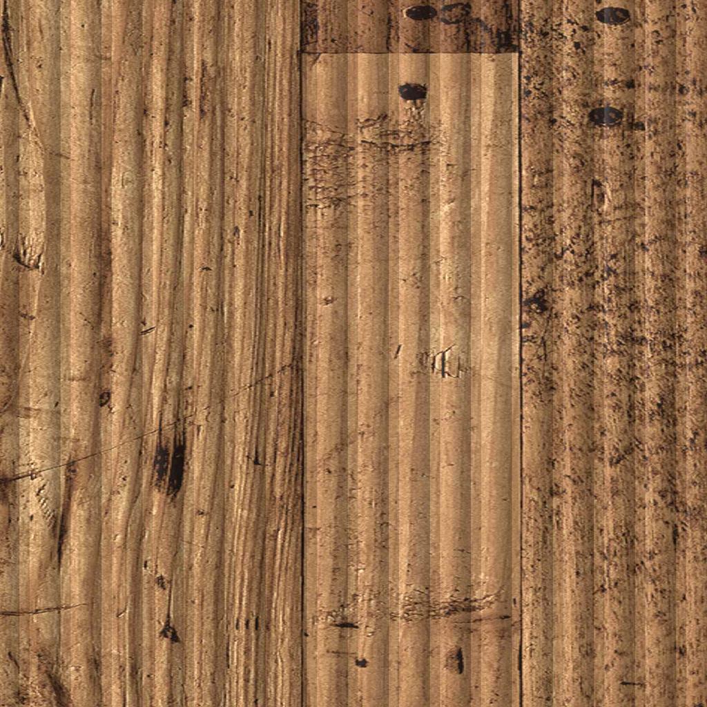 Coffee Table with Drawers Reclaimed Wood Look 49 x 50 x 40 cm Particleboard