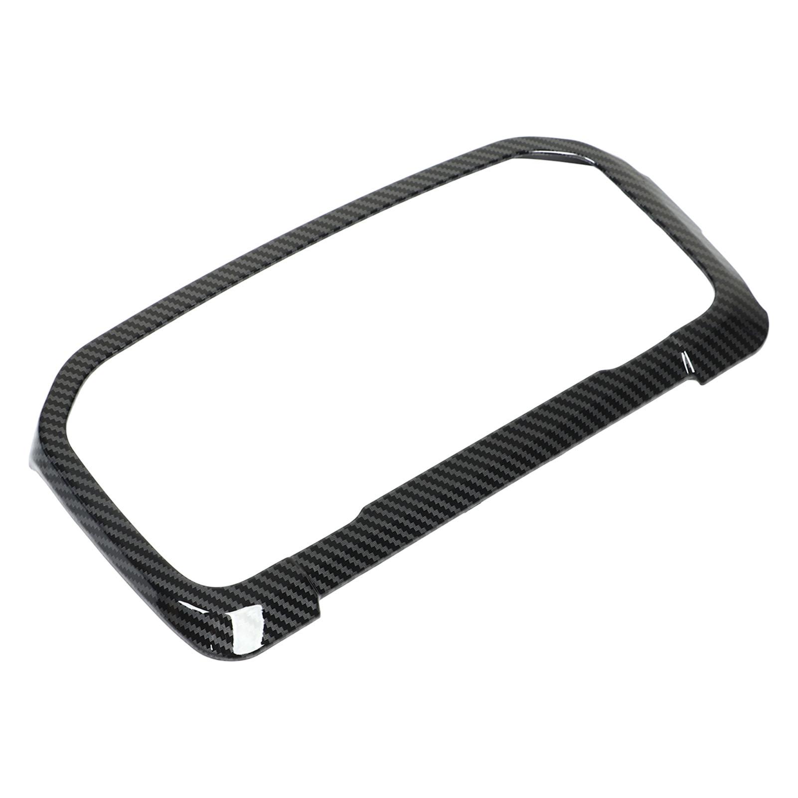 

Декоративная отделка панели приборов в стиле углеродного волокна, простая в очистке, замена для Ford Maverick с левым рулем