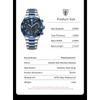 POEDAGAR Top Luxury Man Wristwatch Date Waterproof Luminous Chronograph Watch for Men Stainless Steel Quartz Watches Reloj