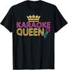 Karaoke Queen T Shirt T-Shirt Mens Kids