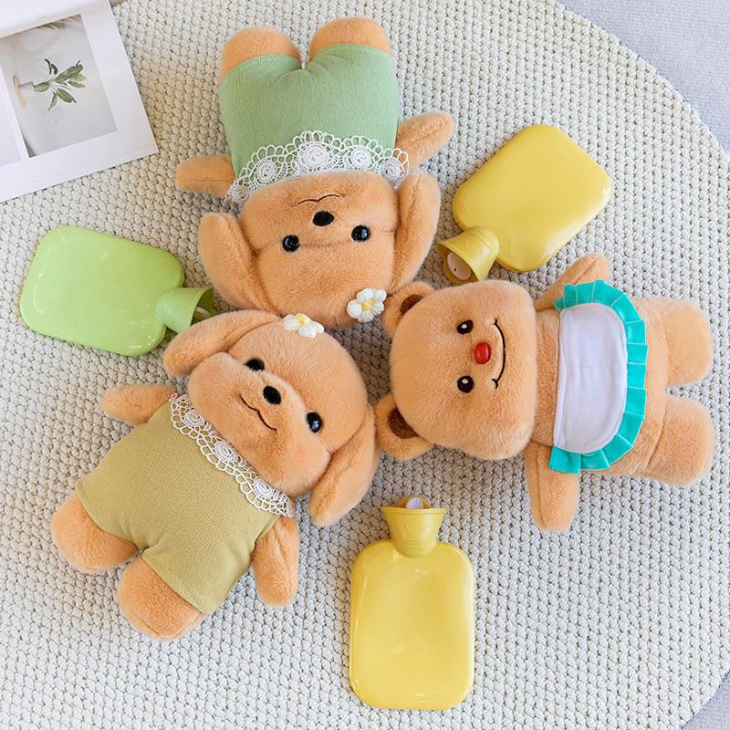 Adorable Yellow Bear Plush Toy With Soft Pp Cotton Filling Perfect For Cozy Comfort