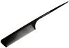 Professional Hairdressing Comb for Backcombing and Modeling Hair, Carbon