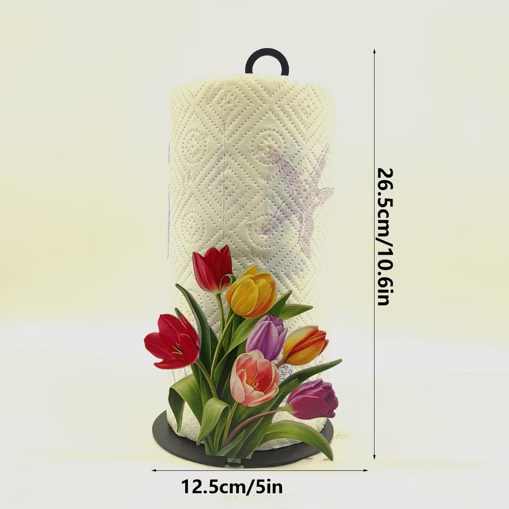 Tulpen-Taschentuchhalter Ohne Bohren zu befestigen, Perfekt für Feiertagsfeiern und als festliche Dekoration zum Muttertag