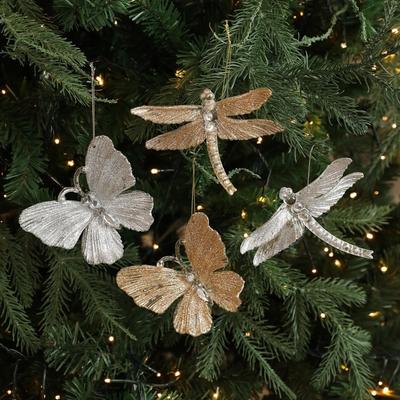 Butterfly Dragonfly Xmas Tree Decorations Christmas Ornaments Christmas Navidad Gift