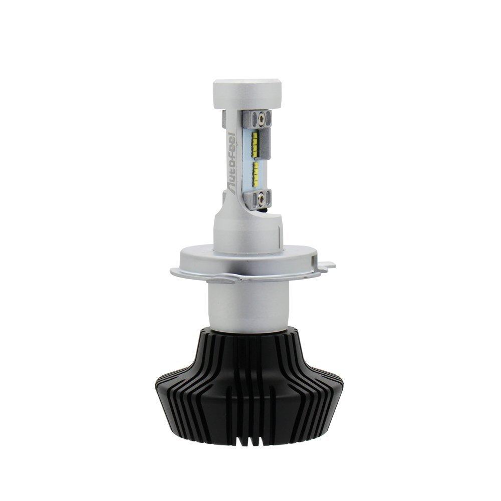 Autofeel LED Headlight H4 6500K Driver Unit Model 5 Year Warranty Vehicle Inspection Compliant White [Genuine Product] DC12-24V 7HL-H4W-PHI-4000LM_BK