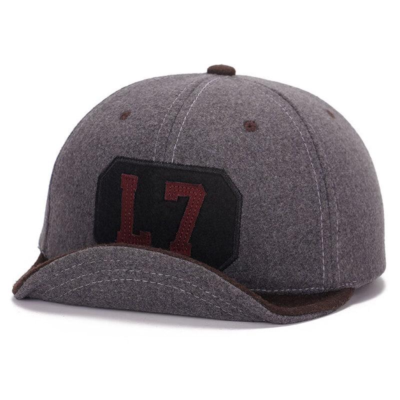 Унисекс шерстяная бейсболка ZHENYUEQI L7