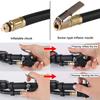 High Precision Monitor System Test Accessories Auto Tire Pressure Gauge LCD Digital Tyre Tester for Car Truck Vehicle Motorcycle