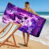 Name Custom High School DxD Print Beach Towel, Large Soft Quick Dry Towel for Beach Camping Swimming