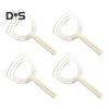 4Pcs Bone Dust Remover Fish Scale Scraper Meat Scraper Manual Fish Scales Remover Ergonomic Handle Easy Clean Fish Descaler for Kitchen
