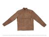 Real Leather Men's Jacket Beige Suede Genuine Lambskin Handmade Lambskin Soft Stylish