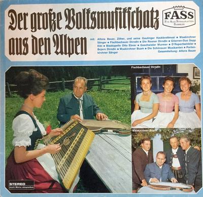 LP Record VARIOUS - Der Große Volksmusikschatz Aus Den  1475WY Fass Germany Folk Used