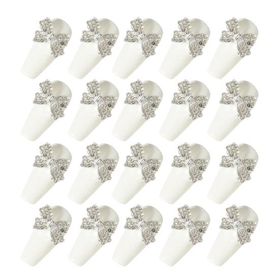 Mini Nail Art Charms Fashion Accessories Bow Nail Charms