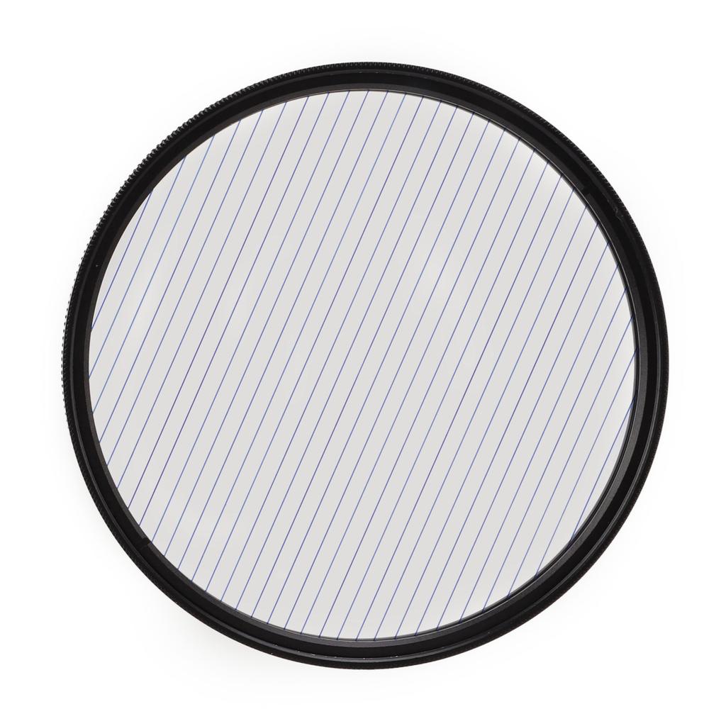 Filtr se speciálními efekty Junestar Blue Streak s příslušenstvím fotoaparátu z hliníkové slitiny 77 mm