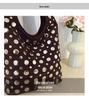 Women's Retro Punk Rivet-Studded Shoulder Bag - European/American Style