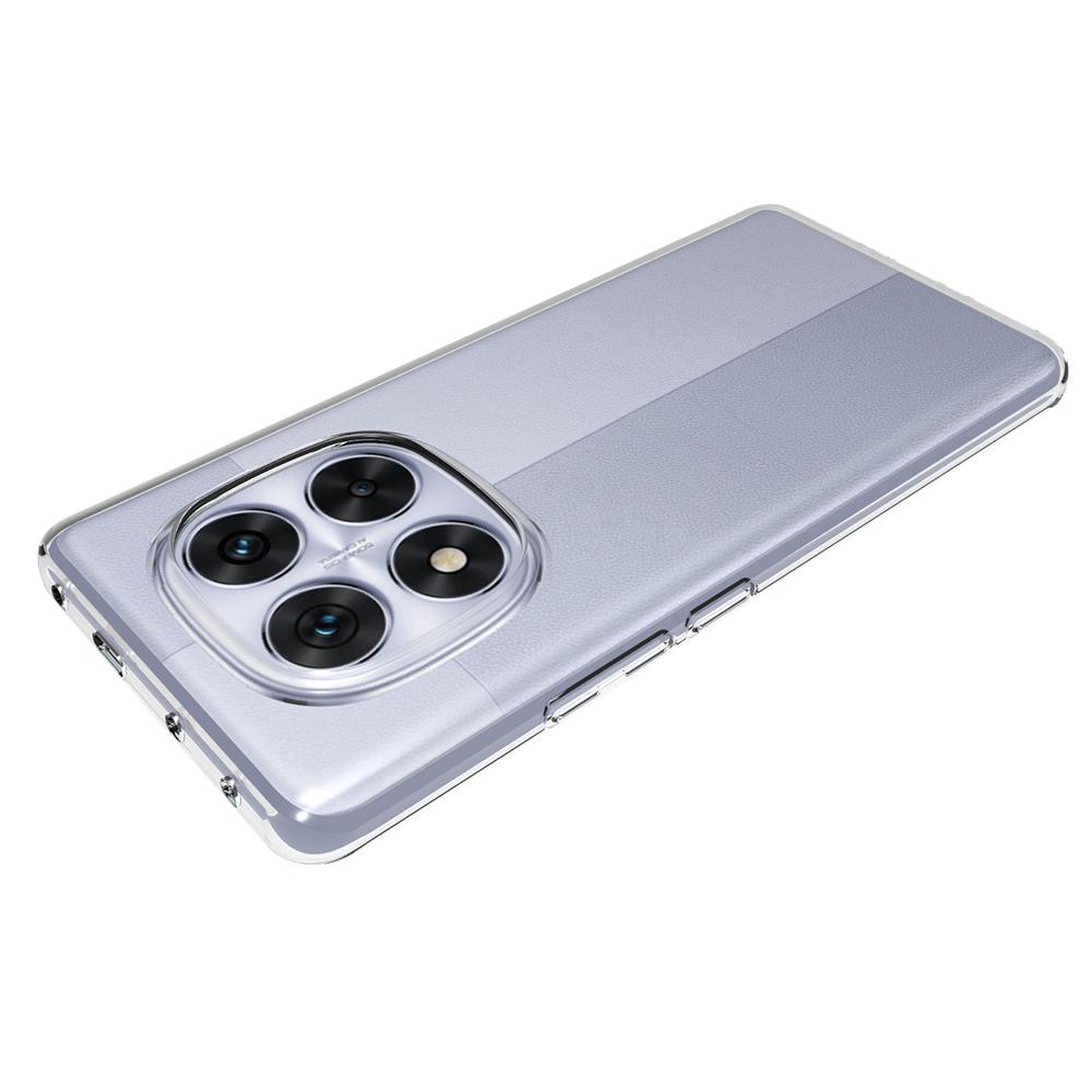 

10Pcs/Pack For Xiaomi Redmi Note 14 Pro 5G/Poco X7 5G Clear Case Watermark-Free TPU Protective Cover A