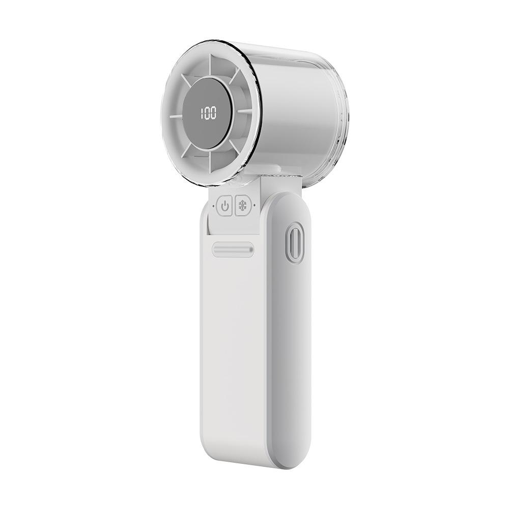 

Portable High-Speed Mini Handheld Fan with Ice Pack and Foldable Design 58*53*170mm