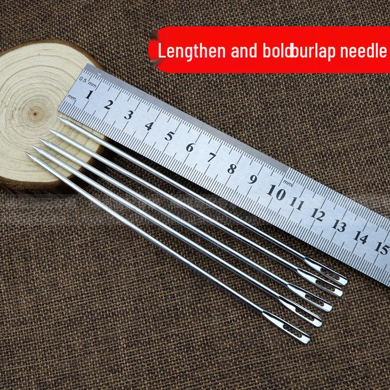 2025 Shrimp & Crab Net Repair Tool: Steel Wire Shuttle, Iron Fishing Needle, Metal Thumbtack