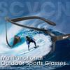 SCVCN Hot Cycling Glasses Bike Sunglasses Men UV400 Eyewear Outdoor Sports Road Goggles Bicycle Women Riding Hiking Sunglasses 7