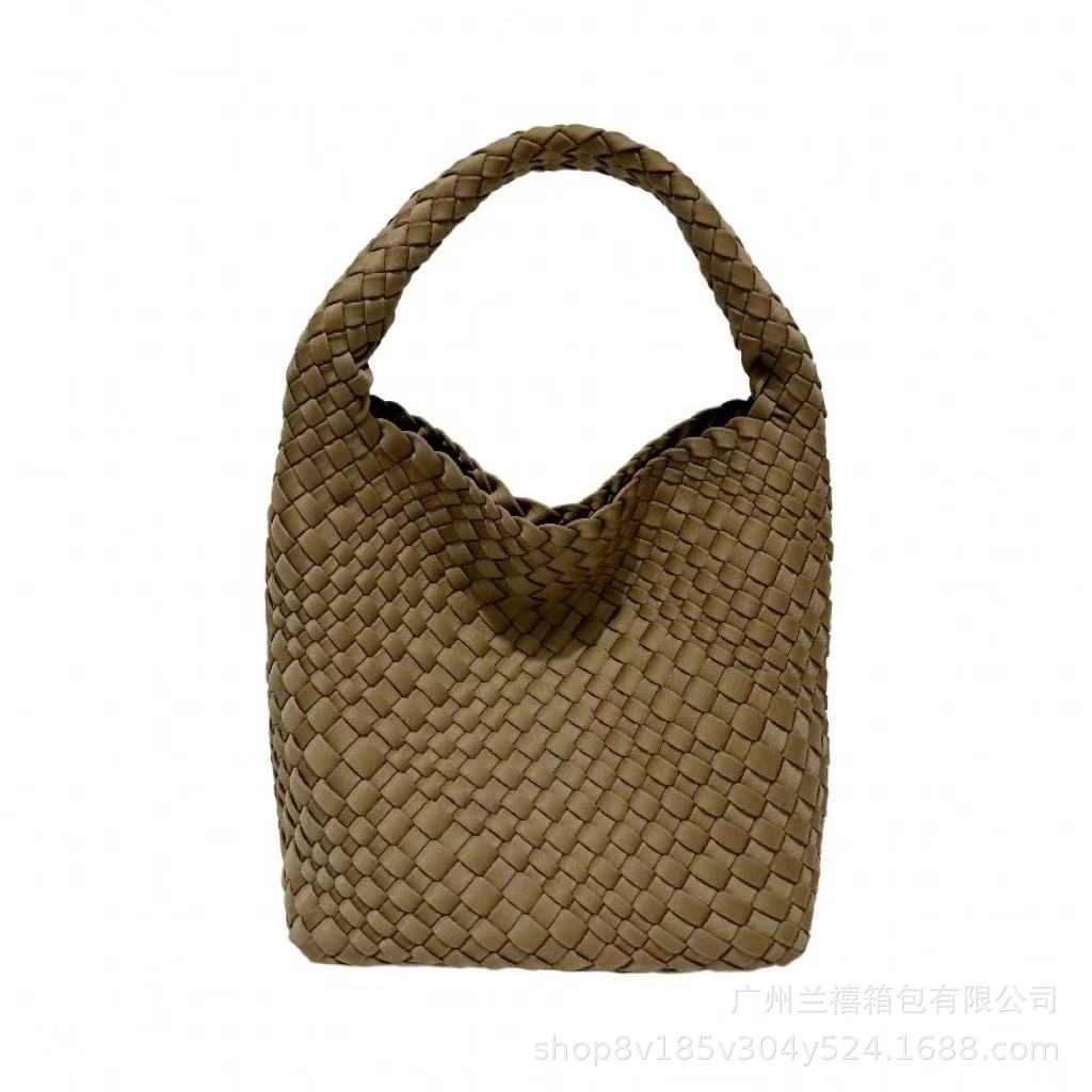 

Premium Summer Handwoven Bag Versatile Baguette Underarm Bag Shoulder Bag Handbag Mother And Child Bag 16*10*17