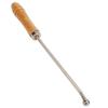Trumpet Repair Tool Metal Ball Head Horn Trombone Neck Maintain Tools with Wooden Handle Instrument Accessory