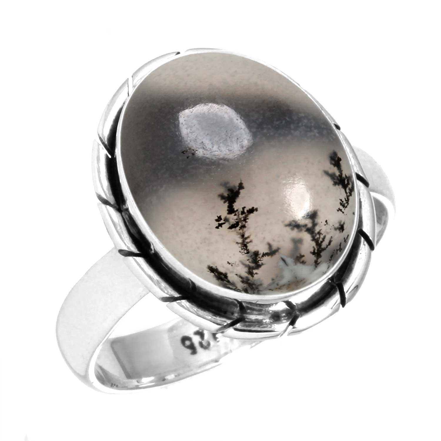 

Кольцо из стерлингового серебра 925 пробы Женское Драгоценный камень Ручная работа Ювелирные изделия Подарок на День дружбы Сумасшедший кружевной агат Далматин Дендрит Опал Эвдиалит Говлит Яшма К2 9