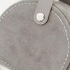 Round Velvet Travel Jewelry Box - Portable Organizer For Rings Earrings Necklaces
