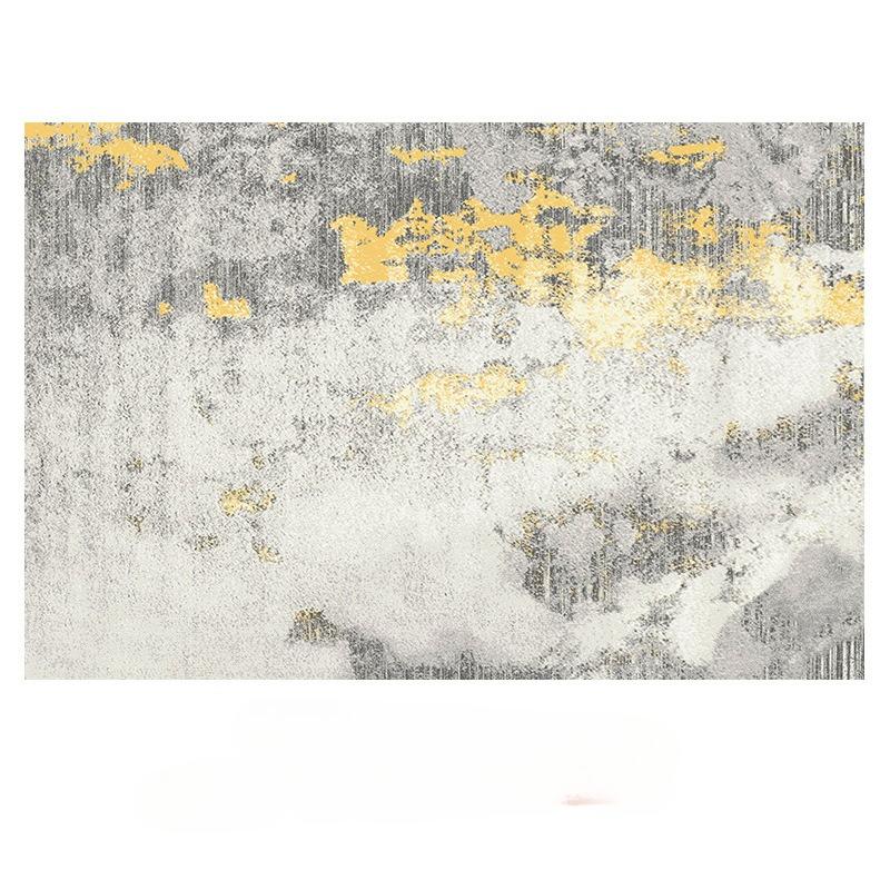 Simple Style Carpet Living Room Decoration Home Ins Bedroom Carpets Short Velvet Non-slip Washable Floor Mats Large Area Rug