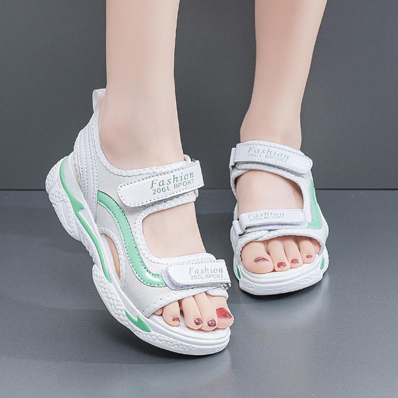 Letní dívčí lehké venkovní ležérní sandály Dámské plážové boty Pantofle pro dívky