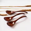 Japanese Wooden Curved Handle Stirring Spoon