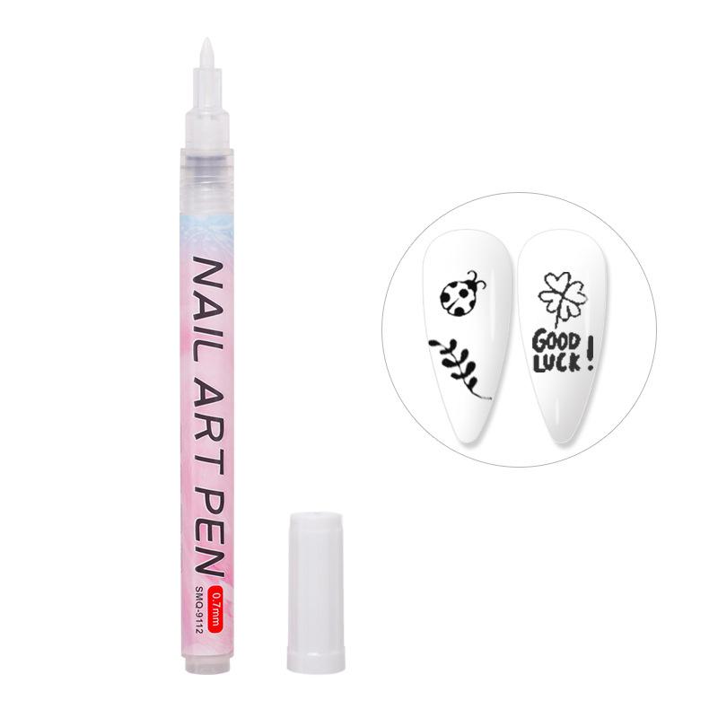 

Nail Art Graffiti Pen Uv Gel Polish Waterproof Drawing Painting Liner Brush Diy