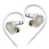 TANGZU II Wired Earphones with 10mm Dynamic Driver and PET Monitor Design for HiFi and Detachable No White S.G Diaphragm, In-Ear (IEM) Gaming, 0.78mm