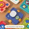 Multifunctional Music & Puzzle Hexahedron for Children's Early Education