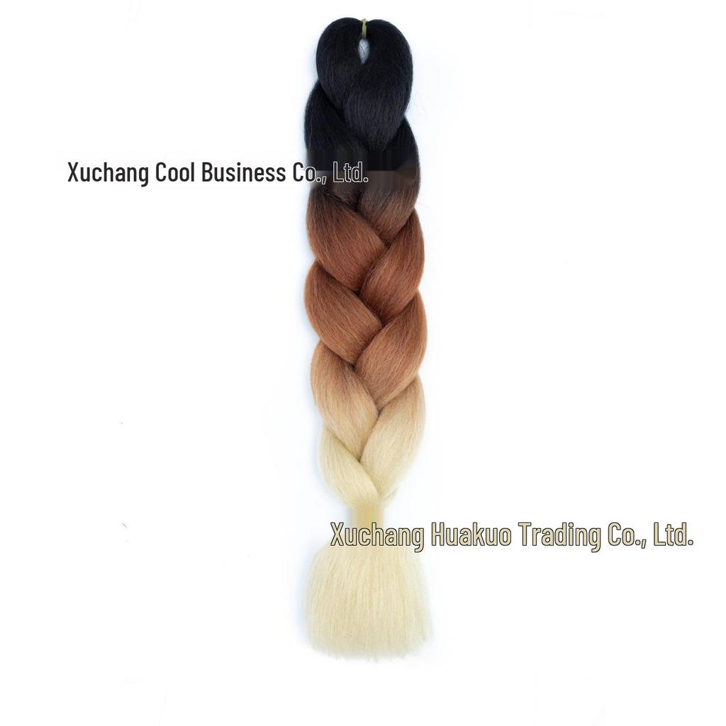 Three, Four, Five-Color Gradient High-Temp Fiber Jumbo Braid Material