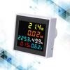 300/400V Single Phase Energy Meter Din-Rail Electricity Usage Monitors Voltmeter Ammeter Watt Kwh Frequency Power Meter