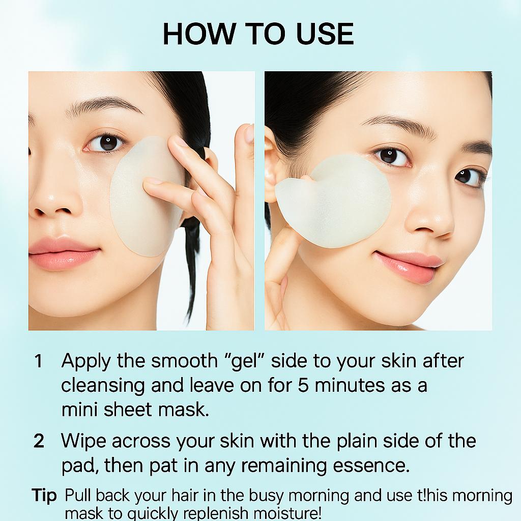 Olive Young Anua PDRN 100 Hyaluronic Acid Glow Pad