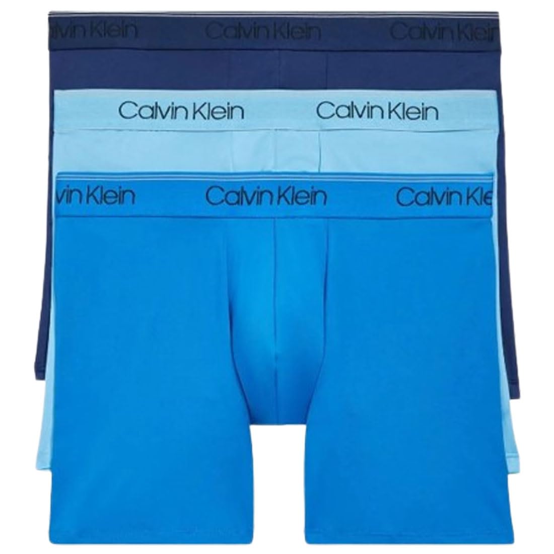 ck Boxer NB2570 S [Calvin Klein] Briefs, 3-Pack, Microfiber, Stretch, Men s Underwear, NAVY/ARTESIAN_BLUE/BLUE (400) [Item]