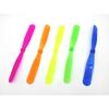 Since both the shaft and wings are made of plastic, it's not a bamboo dragonfly, but a plastic dragonfly. 5-piece set (colors are random) Audiofan