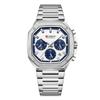 CURREN Men's Six-Hand Steel Band Business Watch with Calendar - Model 8459