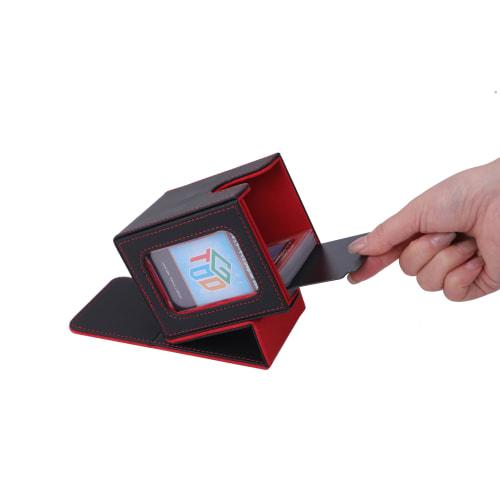 Toy God's Look Deck Case Loader Shows Deck Contents At a Glance, Holds 100 Cards Vertically, Double/Triple Sleeved, Compatible with Yu-Gi-Oh!, Pok?mon