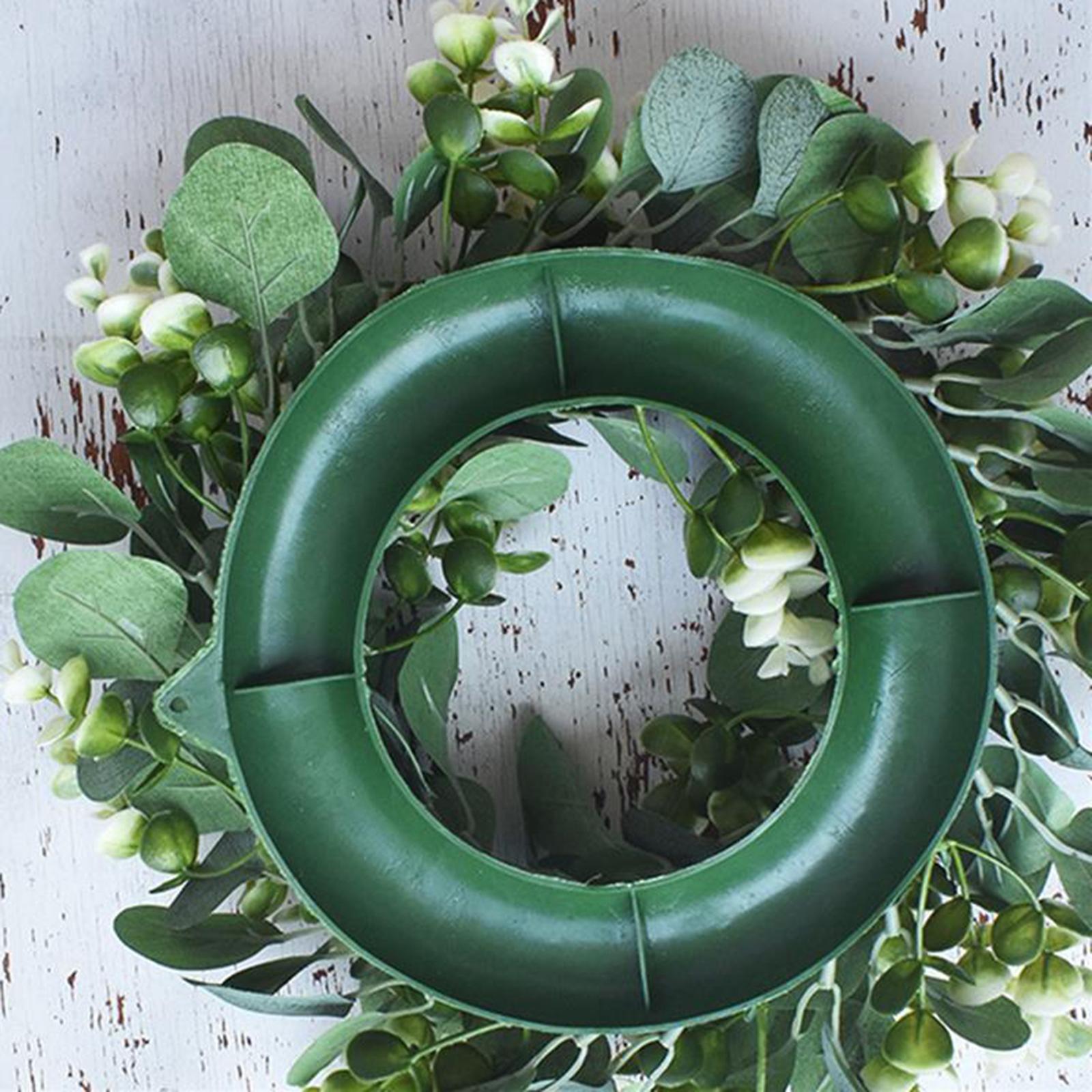 30 см искусственный эвкалиптовый венок для входной двери — фото 7