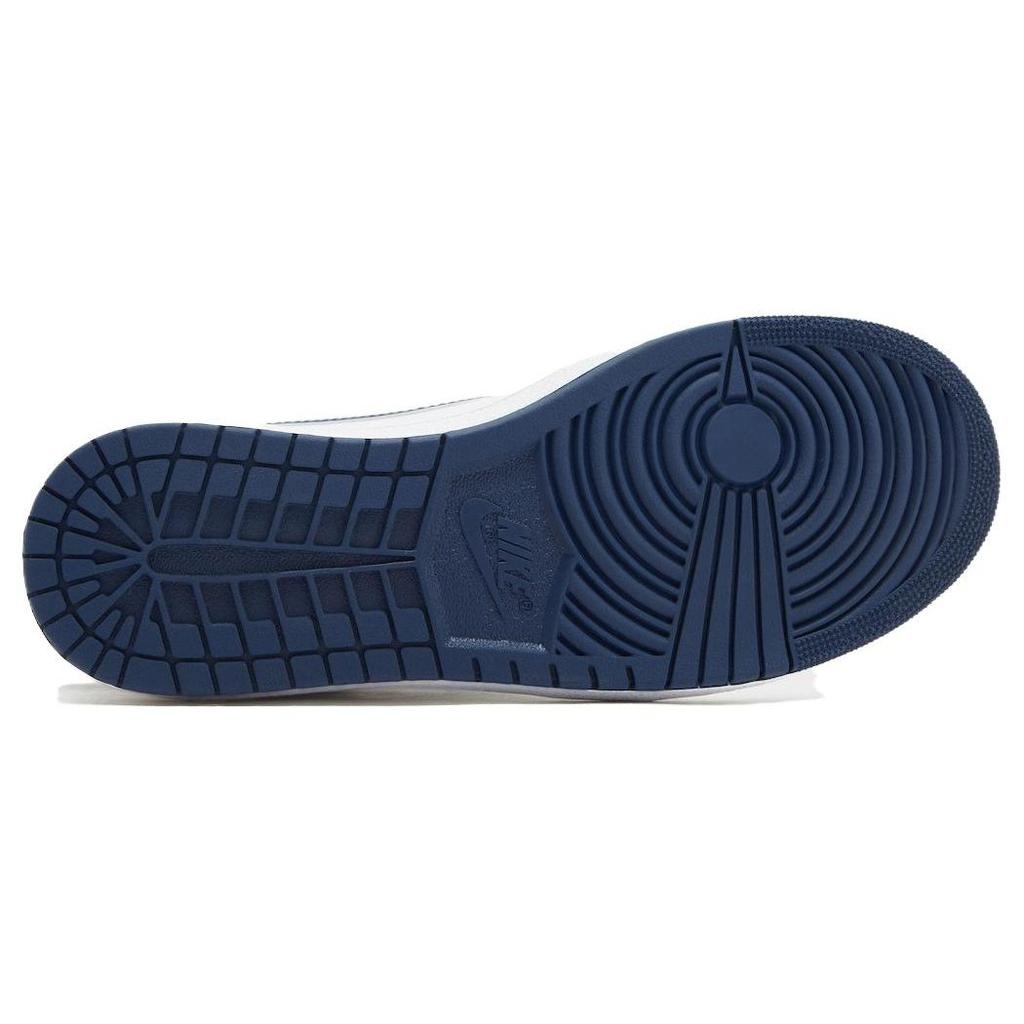 Air Jordan 1 Retro Low 85 OG Metallic Blue 2024 Herren Sneaker Weiß Summit-White Marineblau FB9933-141