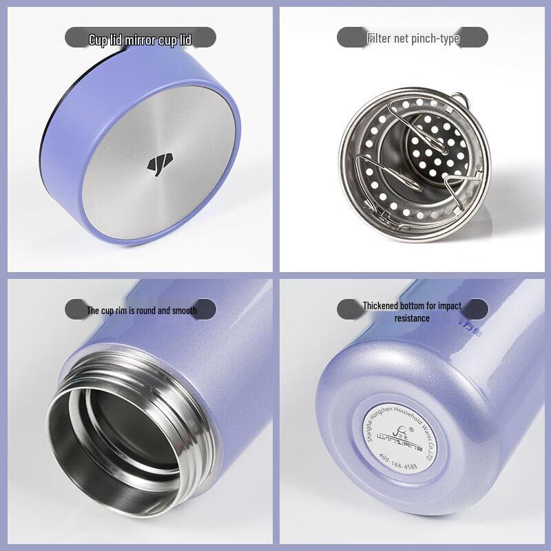 WANXIANG F38 Portable Stainless Steel Thermos Mug