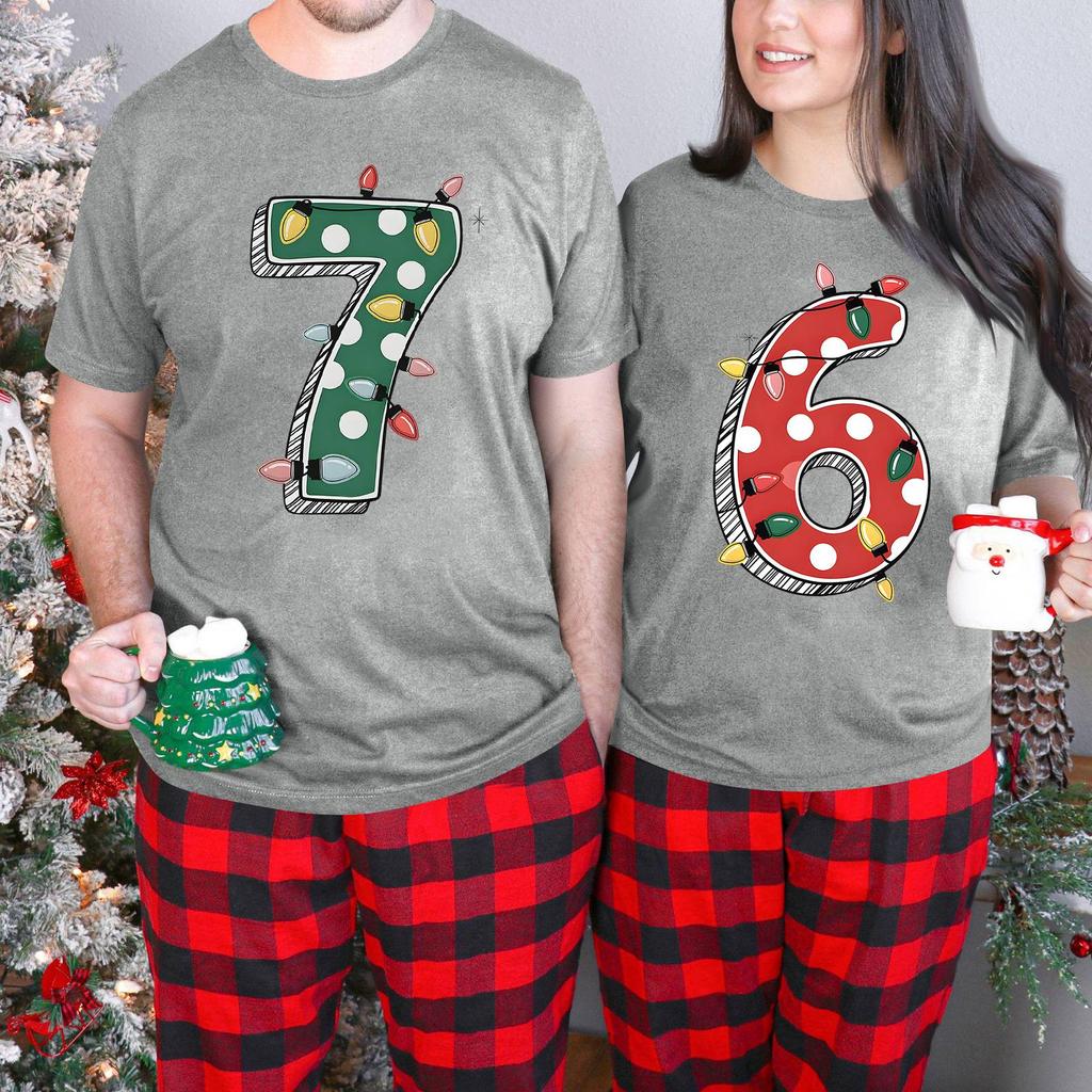 Camiseta de manga corta con cuello redondo y estampado de moda para mujer