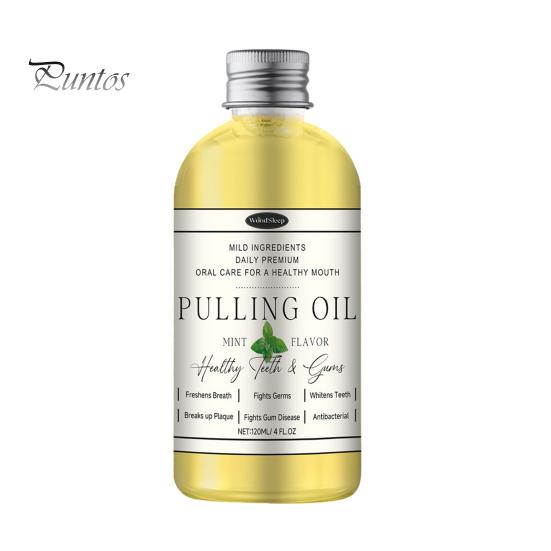 

120 мл кокосового масла для полоскания рта, натуральное отбеливание зубов, чистка полости рта, устранение неприятного запаха изо рта, здоровые зубы и десны, ополаскиватель для полости рта 1pc